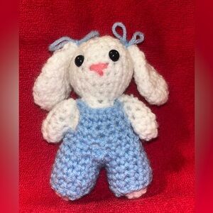Bunny hand crocheted